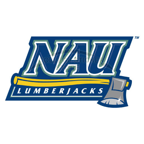 Personal Northern Arizona Lumberjacks Iron-on Transfers (Wall Stickers)NO.5641